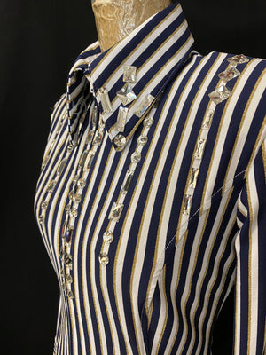 Striped Fitted Shirt/Stones