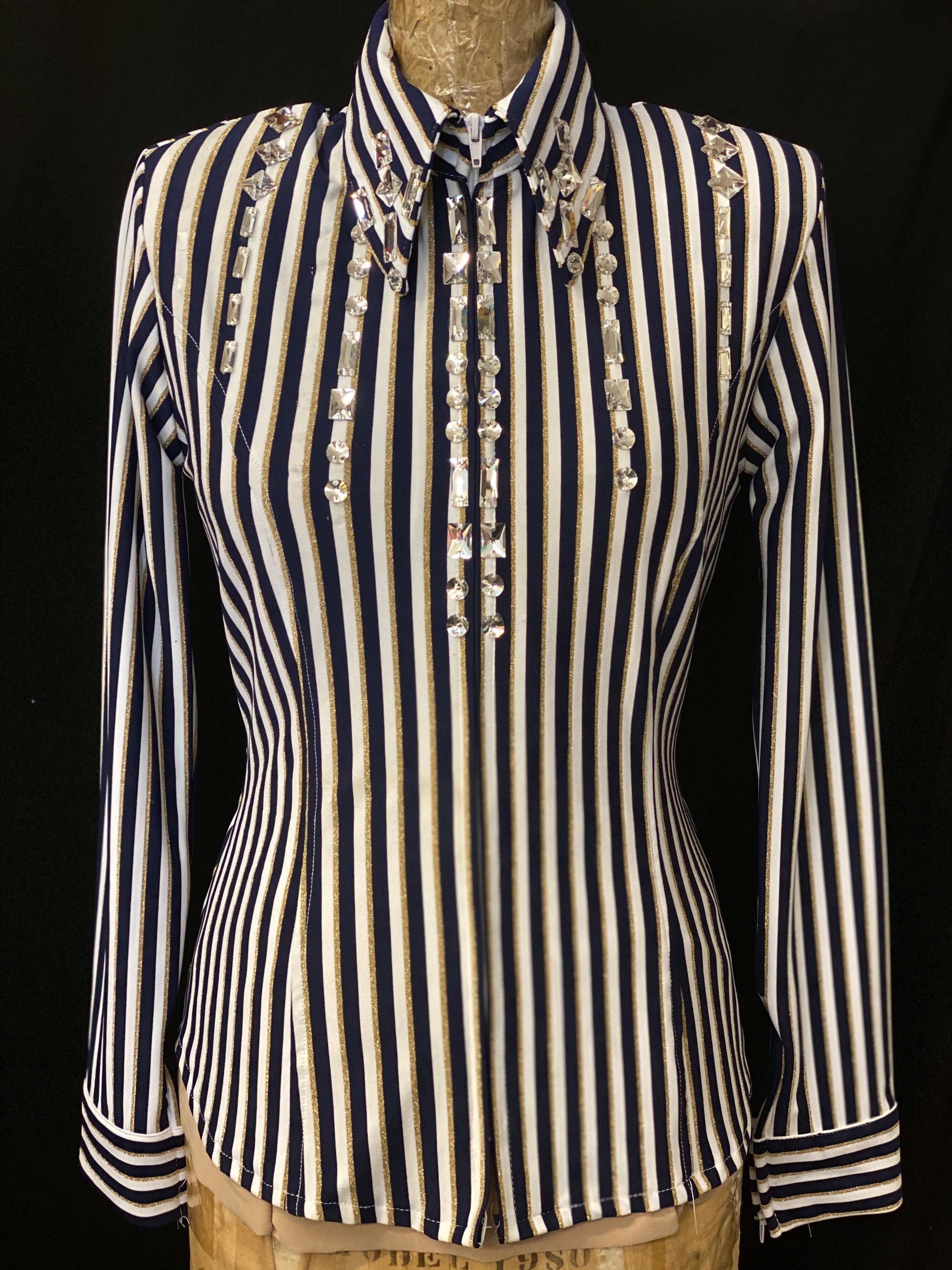 Striped Fitted Shirt/Stones
