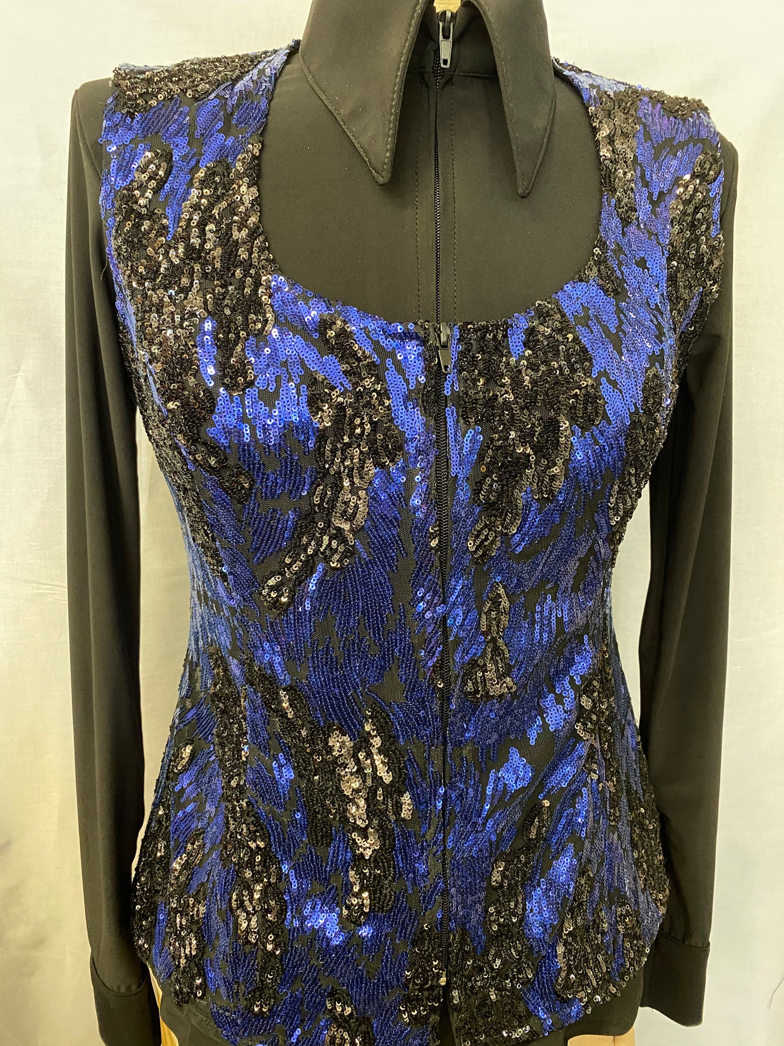 Blue / Black Lace